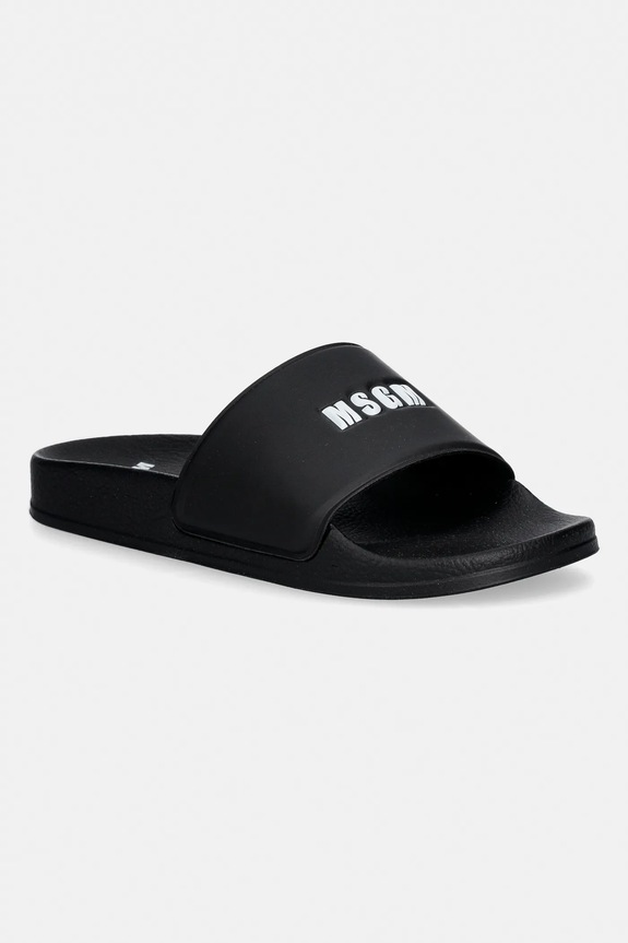 MSGM klapki syntetyczny czarny 4041MDS208.864.99