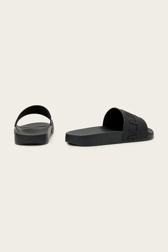 Obutev Natikači AllSaints Biggy Slider W044FA.BLK črna