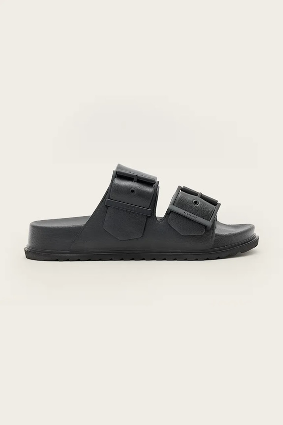 Natikači AllSaints Sian Eva Sandal Sintetični črna W036FC.BLK