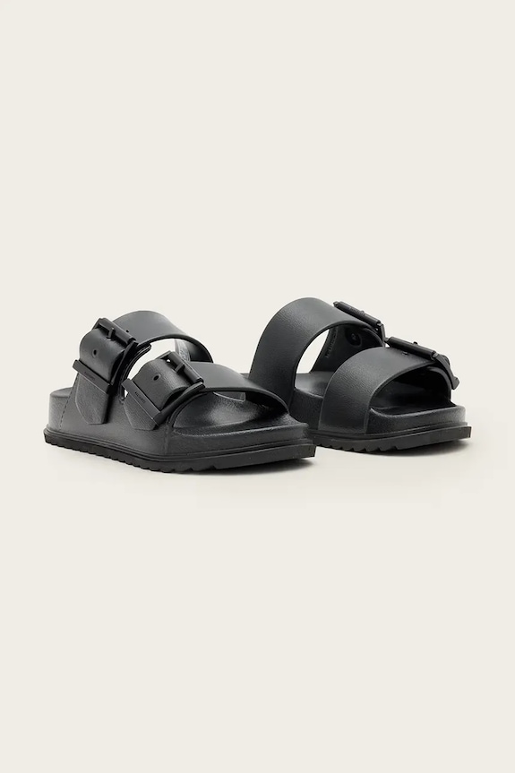 Natikači AllSaints Sian Eva Sandal W036FC.BLK črna SS26