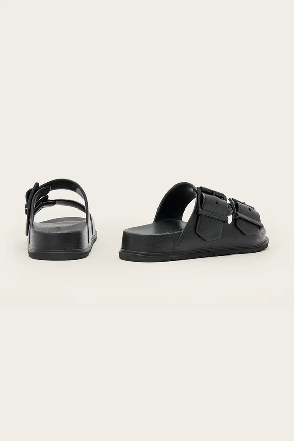 Obutev Natikači AllSaints Sian Eva Sandal W036FC.BLK črna
