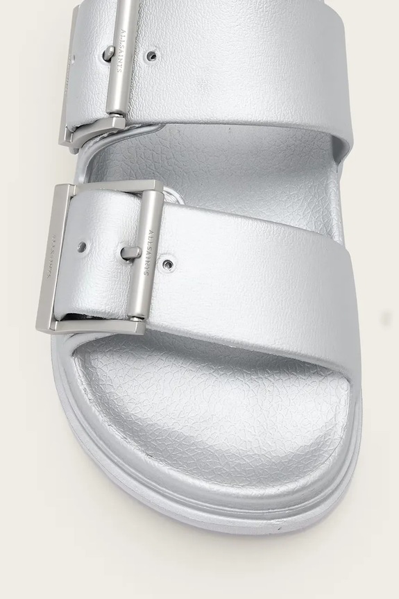 Natikači AllSaints Sian Eva Sandal W036FC srebrna