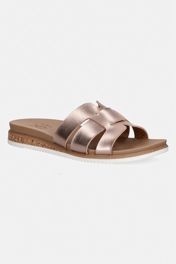 Skechers klapki DESERT KISS LOW syntetyczny brązowy 114707
