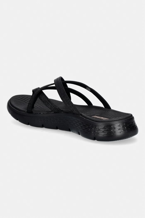 Obuwie Skechers japonki damskie GO WALK FLEX 141461 czarny