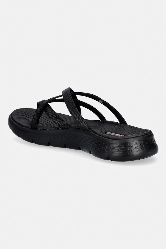 Obuwie Skechers japonki damskie GO WALK FLEX 141461 czarny