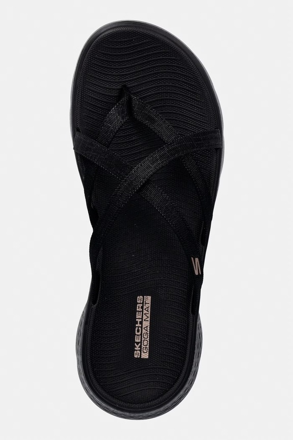 Skechers japonki damskie GO WALK FLEX czarny 141461
