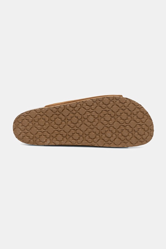 Skechers klapki damskie zamszowe ARCH FIT GRANOLA 163653 brązowy