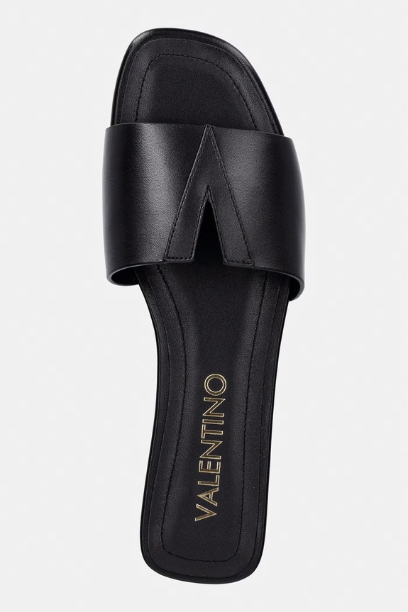 Valentino natikače s niskim potplatom za žene od kože RESORT crna 91R3102NAP.550