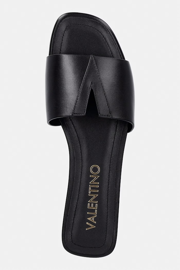 Valentino natikače s niskim potplatom za žene od kože RESORT crna 91R3102NAP.550