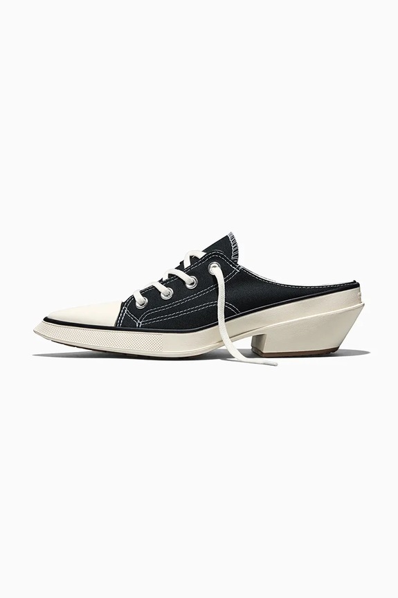 Šľapky Converse Chuck 70 De Luxe Pointed Mule čierna A16060C
