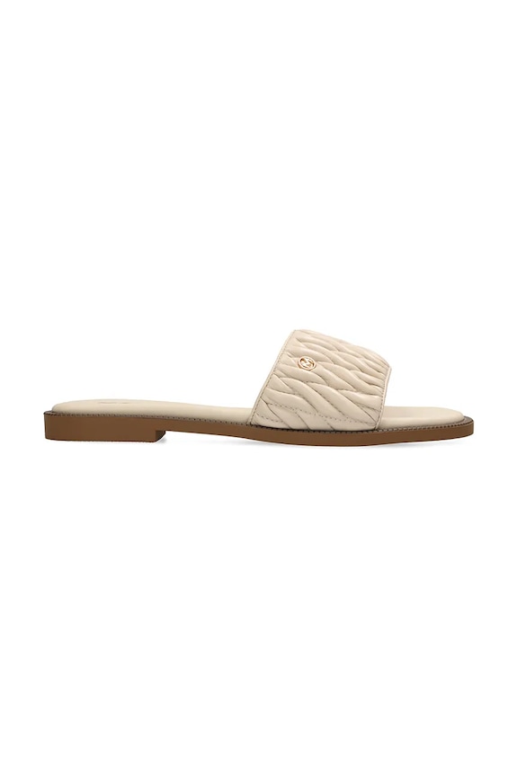 Mexx šľapky na plochom podpätku dámske TULLA ZUMO Sandal béžová MI001604461W