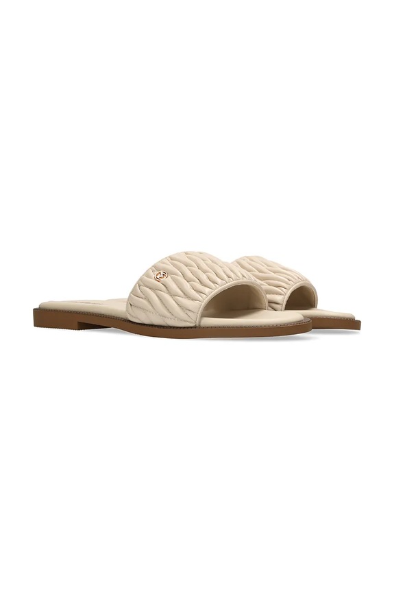 Mexx šľapky na plochom podpätku dámske TULLA ZUMO Sandal MI001604461W béžová SS26