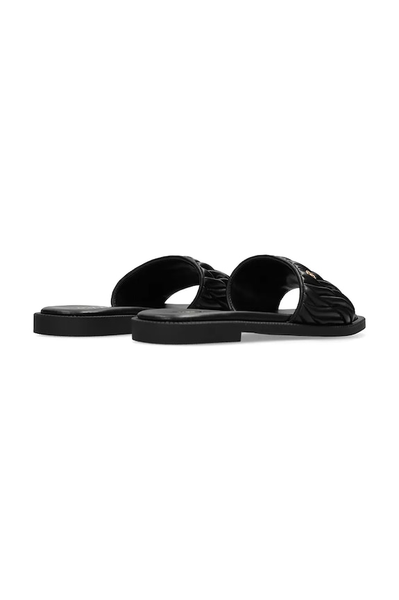 Obuv Mexx šľapky na plochom podpätku dámske TULLA ZUMO Sandal MI001604461W čierna