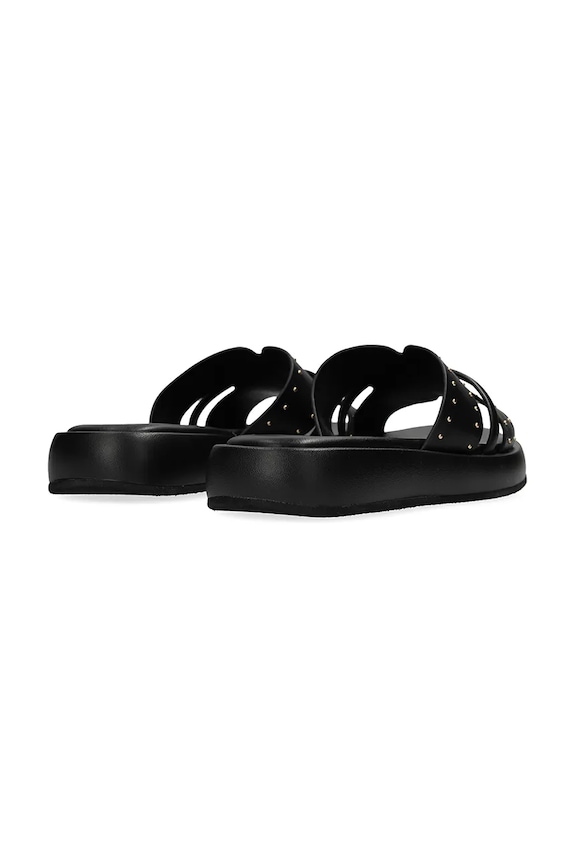 Obuv Mexx šľapky na platforme dámske LOTUS II PACHA Sandal MI001601961W čierna