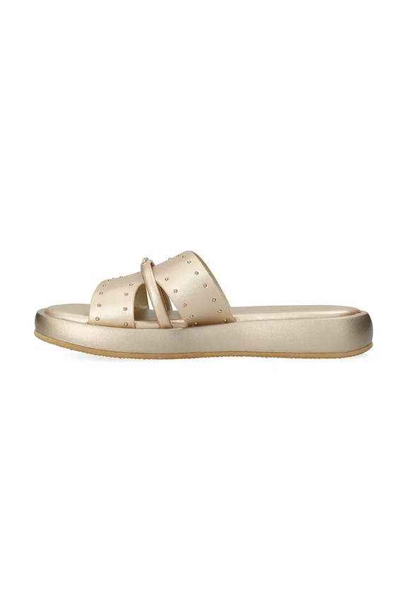 Mexx šľapky na platforme dámske LOTUS II PACHA Sandal zlatá MI001601961W