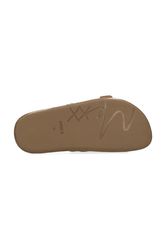 Mexx klapki damskie TOMA SIKIEL Sandal MI001604261W.01 brązowy