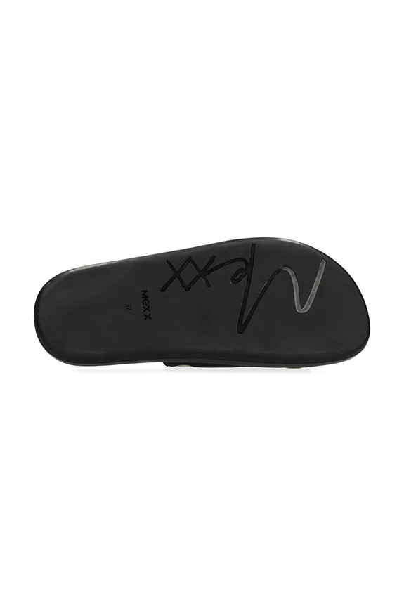 Mexx papuci cu toc plat pentru femei TOMA SIKIEL Sandal MI001604261W negru