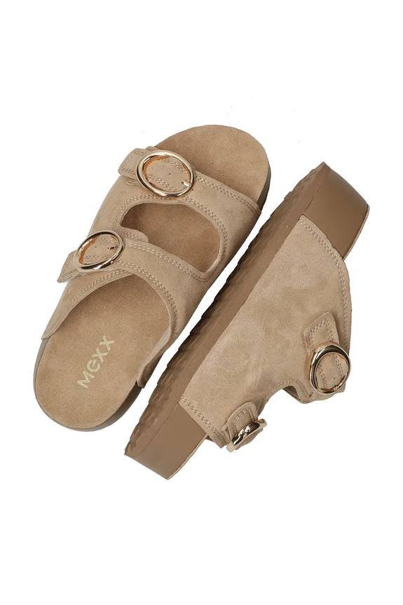Mexx natikači ženski semiš TULAYA SCARLETT Sandal MI001606661W