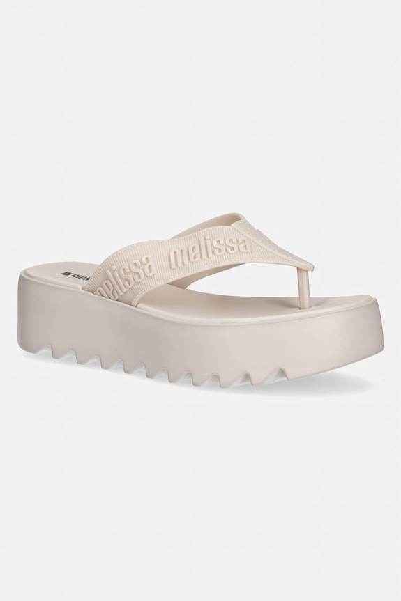 Melissa șlapi femei M LOVER THONG PLATFORM AD bej M37914.BV583