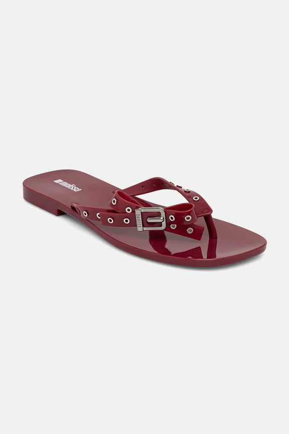 Melissa japonki damskie HARMONIC SQUARED AD bordowy M37955.BT951
