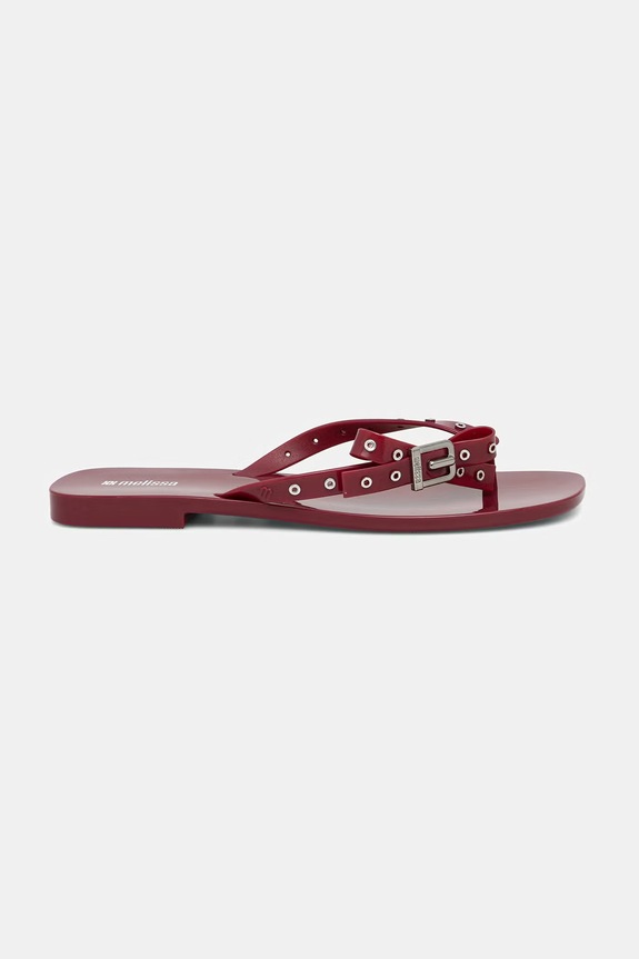 Melissa japonki damskie HARMONIC SQUARED AD M37955.BT951 bordowy SS26