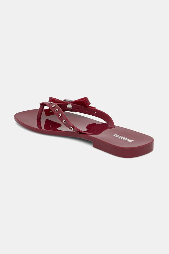 Obuwie Melissa japonki damskie HARMONIC SQUARED AD M37955.BT951 bordowy