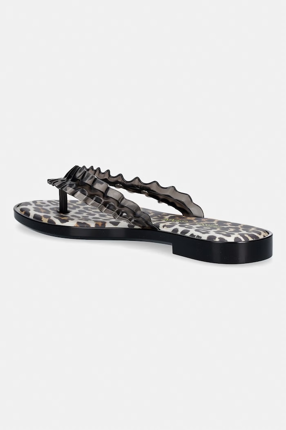 Obuwie Melissa japonki damskie FLIP FLOP SLIM + GANNI AD M38156.BX380 czarny