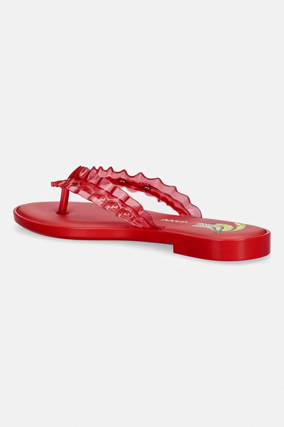 Обувь Melissa вьетнамки для женщин FLIP FLOP SLIM + GANNI AD M38156.BX386 красный