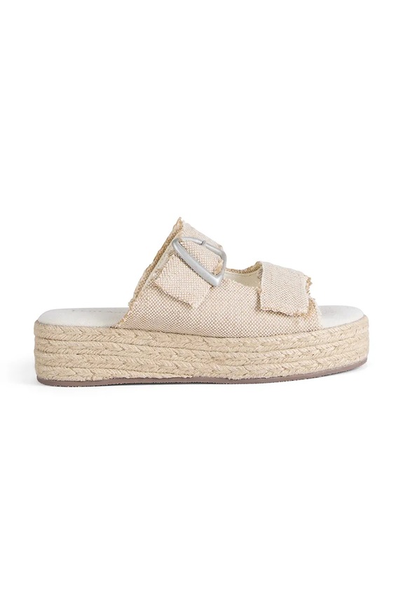 Emu Australia šľapky espadrilkové dámske Ayers 2.0 béžová W13271.NATU