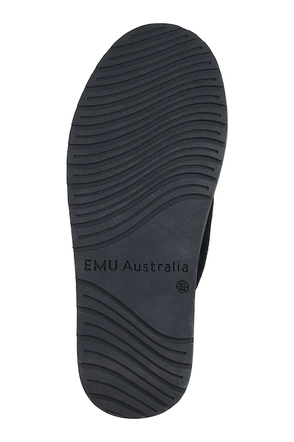 Emu Australia šľapky mules dámske semišové Maroo W13285.BLAK