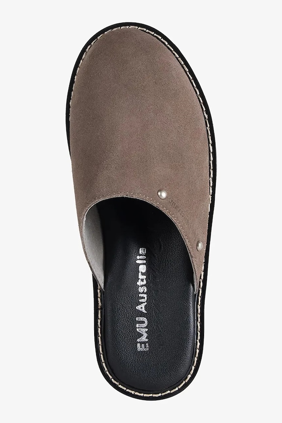 Emu Australia šľapky mules dámske semišové Maroo W13285.SMOK hnedá