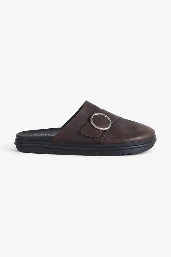 Emu Australia šľapky mules dámske kožené Amber 2.0 hnedá W13307.ESPR