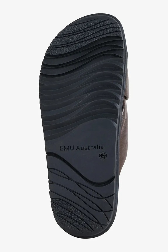 Emu Australia šľapky na plochom podpätku dámske koža Selene W13309.ESPR