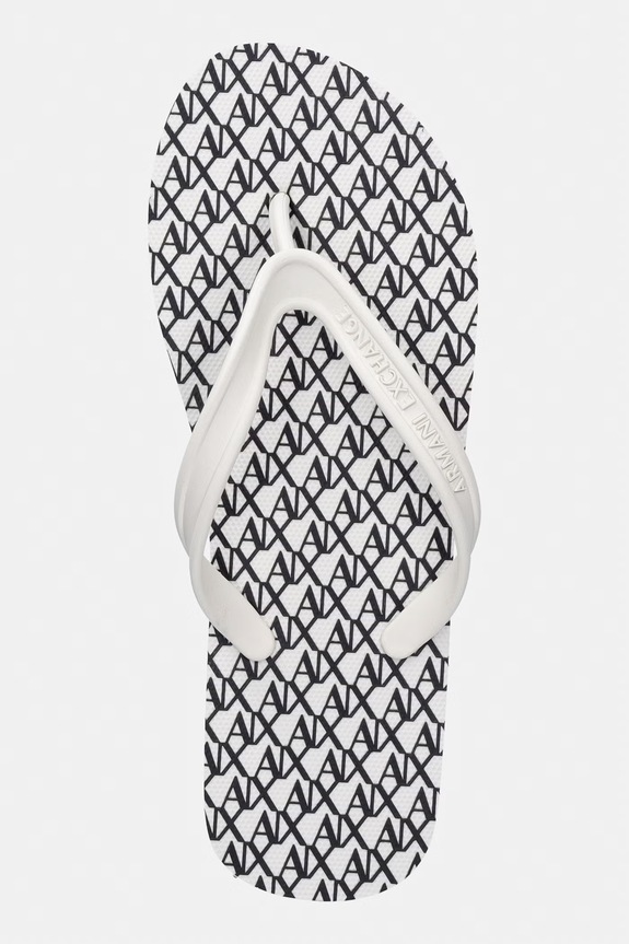 Šľapky Armani Exchange biela XDQ010.XV700.MZ266