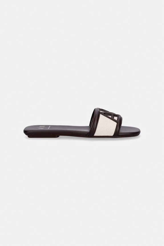 Armani Exchange papuci XW002568.AF22752.MZ766 maro SS26