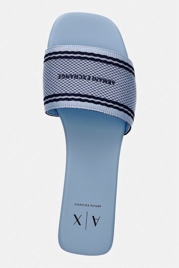 Šľapky Armani Exchange modrá XW002569.AF22793.MB601