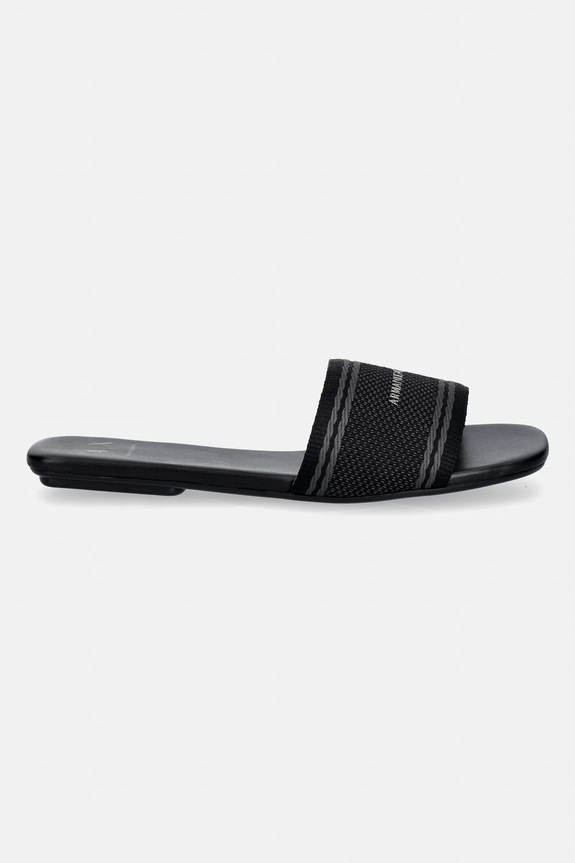 Šľapky Armani Exchange XW002569.AF22793.MZ192 čierna SS26