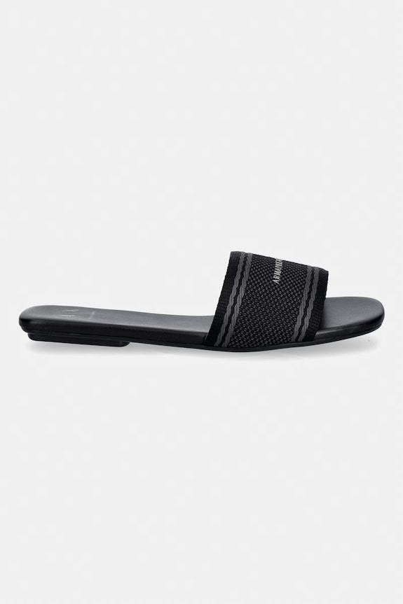 Šľapky Armani Exchange XW002569.AF22793.MZ192 čierna SS26