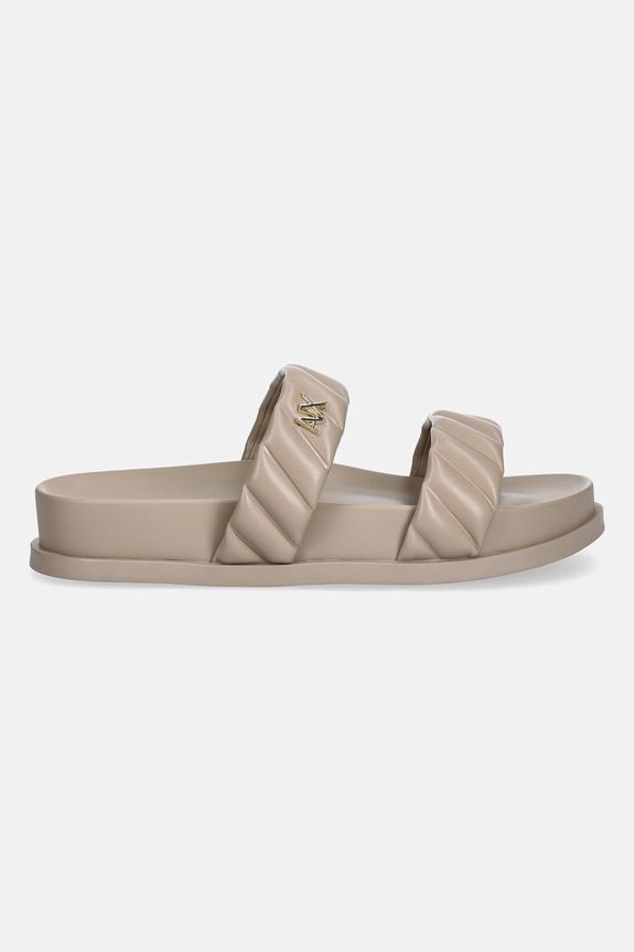 Armani Exchange klapki damskie XW002574.AF22799.U6223 beżowy SS26
