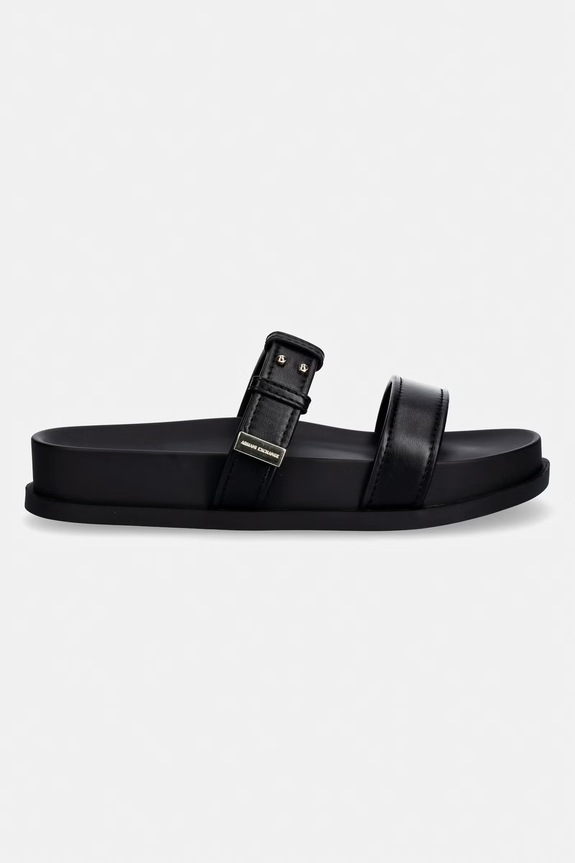 Armani Exchange šľapky dámske XW002575.AF21266.UC001 čierna SS26