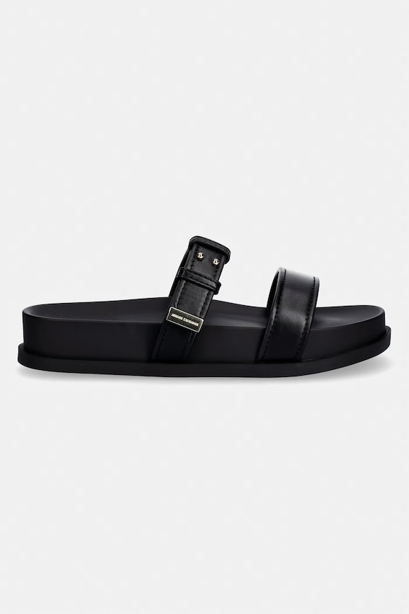 Armani Exchange šľapky dámske XW002575.AF21266.UC001 čierna SS26