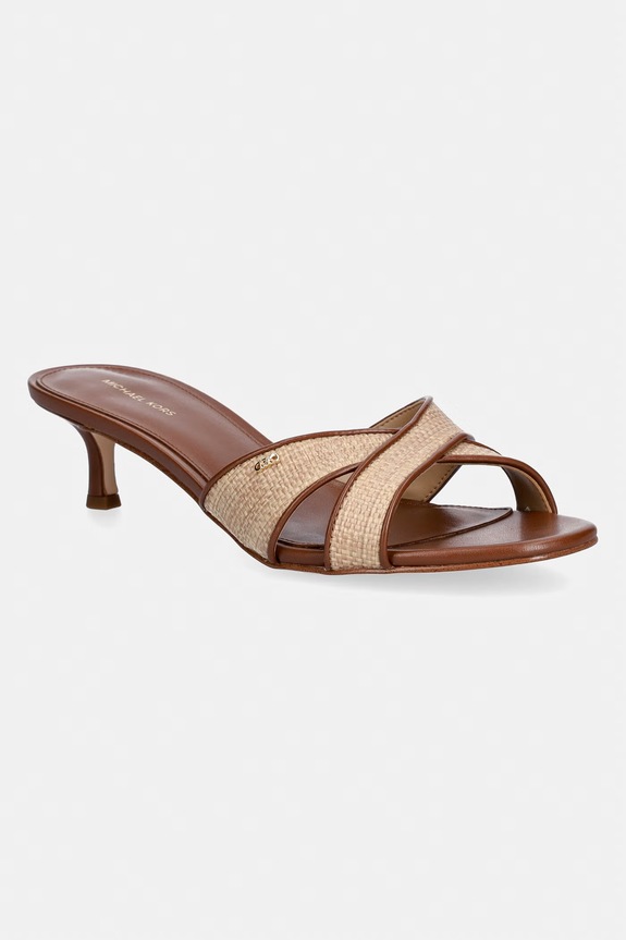 MICHAEL Michael Kors klapki Cassidy Kitten Sandal syntetyczny beżowy 40S6CSMS2D.230