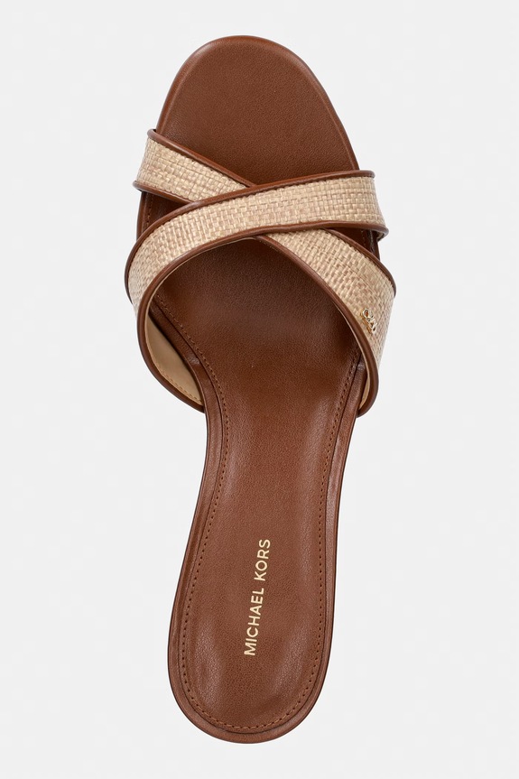 MICHAEL Michael Kors klapki Cassidy Kitten Sandal beżowy 40S6CSMS2D.230