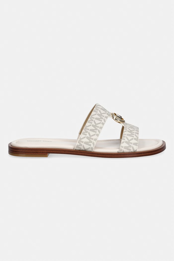 MICHAEL Michael Kors Σαγιονάρες Γυναικεία Erin Flat Sandal 40S6ERFS2B.150 μπεζ SS26