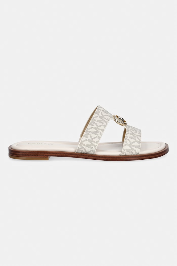MICHAEL Michael Kors Σαγιονάρες Γυναικεία Erin Flat Sandal 40S6ERFS2B.150 μπεζ SS26