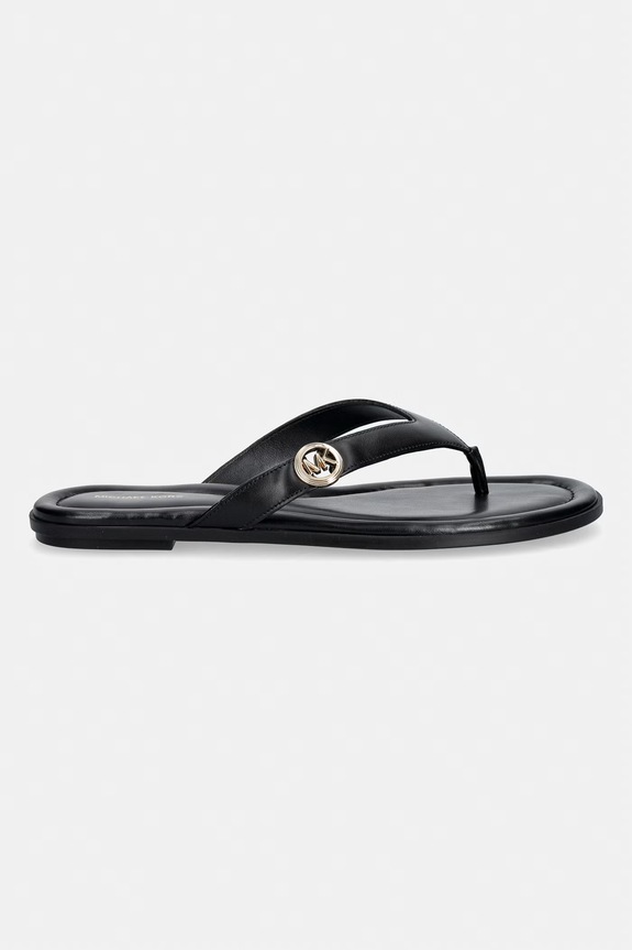 MICHAEL Michael Kors Ιαπωνικό Γυναικείο δερμάτινο Erin Thong Sandal 40S6ERFS1L.001 μαύρο SS26