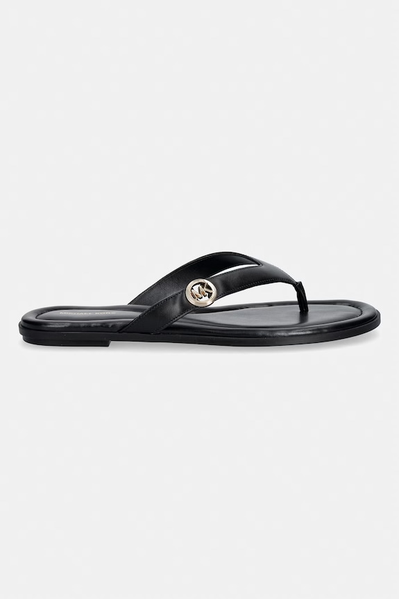 MICHAEL Michael Kors Ιαπωνικό Γυναικείο δερμάτινο Erin Thong Sandal 40S6ERFS1L.001 μαύρο SS26