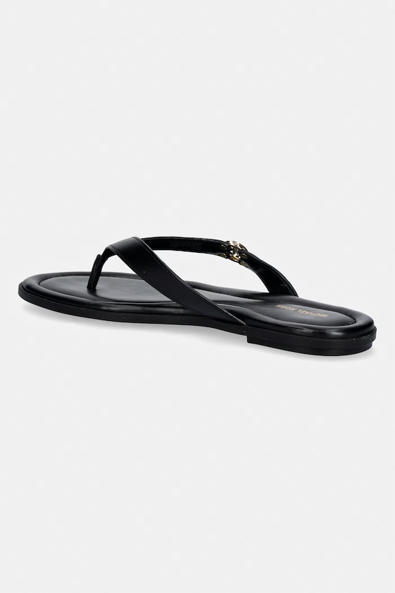 Παπούτσια MICHAEL Michael Kors Ιαπωνικό Γυναικείο δερμάτινο Erin Thong Sandal 40S6ERFS1L.001 μαύρο
