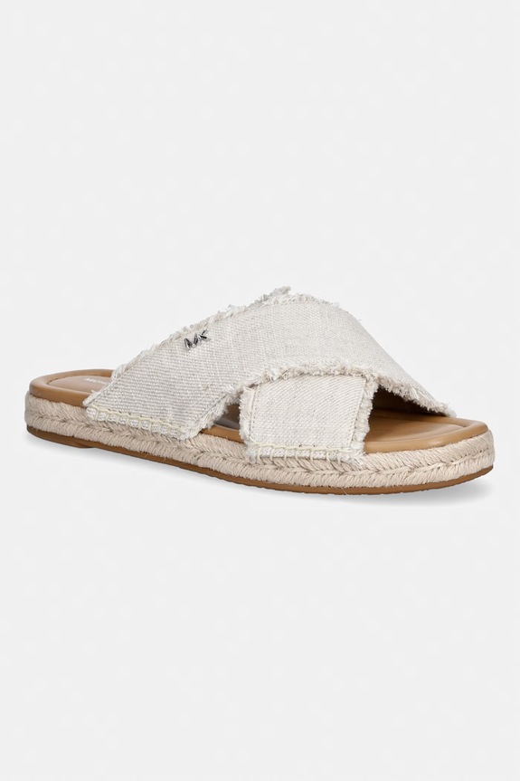 MICHAEL Michael Kors klapki damskie Kenzie Sandal beżowy 40S6KZFS2D.191