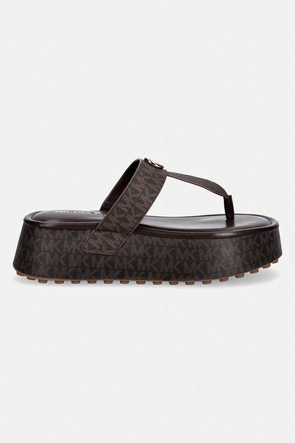MICHAEL Michael Kors japonki damskie Koya Flip Flop 40R6KOFA2B.200 brązowy SS26